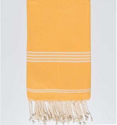 Beach towel Mykonos yellow Fouta Tunisia - 2