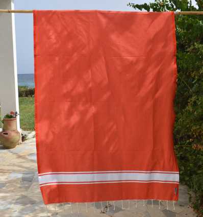 Beach towel Coral Fouta Tunisia - 4