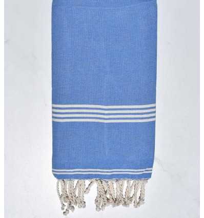 Beach towel Mykonos royal blue Fouta Tunisia - 1