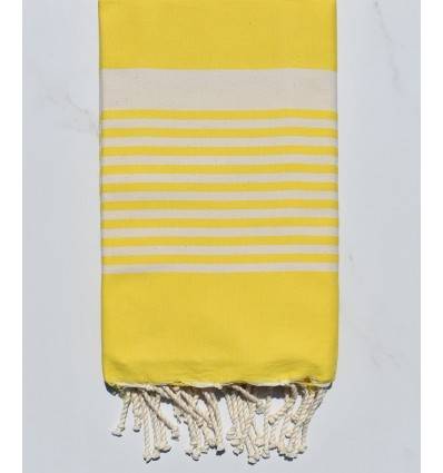 Beach Towel Arthur Yellow Fouta Tunisia - 1