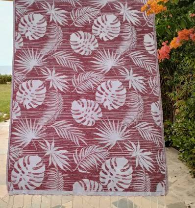 Amazon Bordeaux Beach Towel Fouta Tunisia - 1