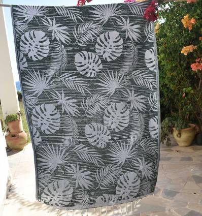 Amazon Dark Green beach towel Fouta Tunisia - 1