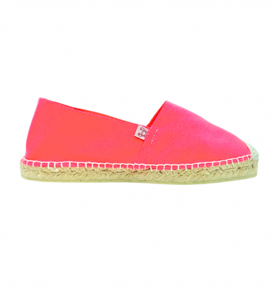 Fluorescent Pink Women's Espadrilles Crabster - 1