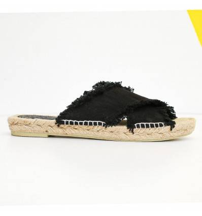 Black Women's Mules Crabster - 1